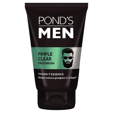POND's Men Pimple Clear Facewash Reduces Pimples In 3 Days, 100 G & Men's  Energy Bright Face Wash Coffee Beans Bright Skin, 100G